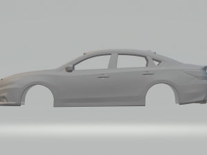 Nissan altima sr 3D 打印模型