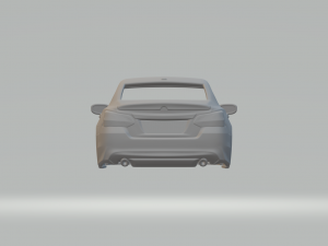 Nissan altima sr 3D 打印模型