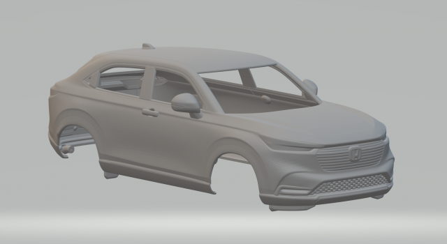 Honda hr-v 3D 프린트 모델 .c4d .max .obj .3ds .fbx .stl .blend 