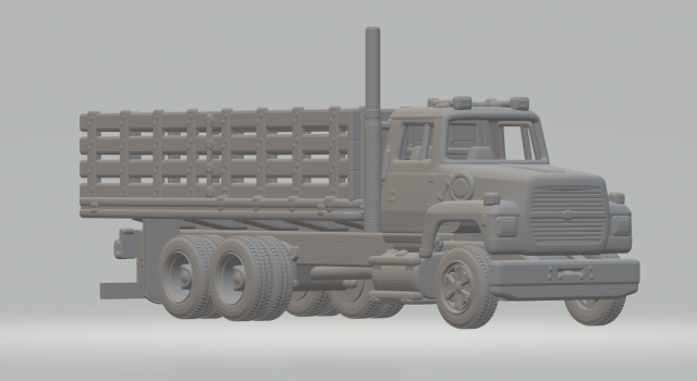 LN8000 flatbed Modelo de impresión 3D .c4d .max .obj .3ds .fbx .stl .blend 