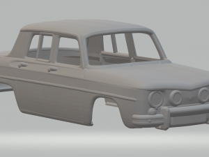 Renault r8 3D Print Model
