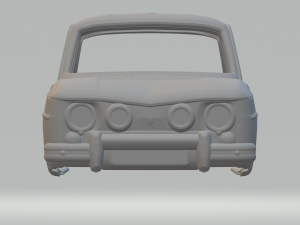 Renault r8 3D Print Model