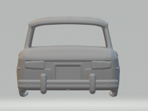 Renault r8 3D Print Model