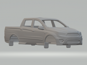 SSANGYONG ACTYON SPORTS 3D प्रिंट मॉडल