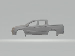 SSANGYONG ACTYON SPORTS 3D प्रिंट मॉडल