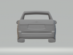 SSANGYONG ACTYON SPORTS 3D प्रिंट मॉडल
