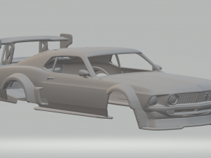Mustang extreme hillclimb Modelo de impresión 3D