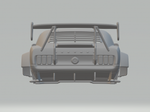 Mustang extreme hillclimb 3D 打印模型