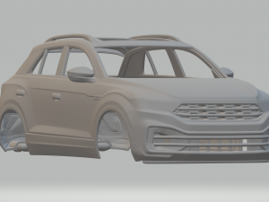 Volkswagen t-roc 3D 打印模型