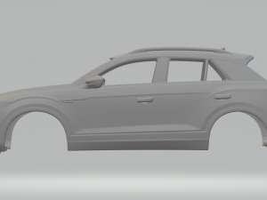 Volkswagen t-roc 3D 프린트 모델