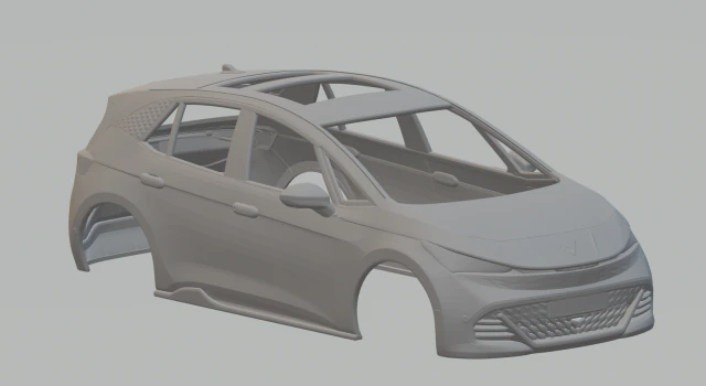 Seat cupra born 3D Print Model .c4d .max .obj .3ds .fbx .stl .blend 