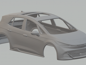 Seat cupra born 3Dプリントモデル