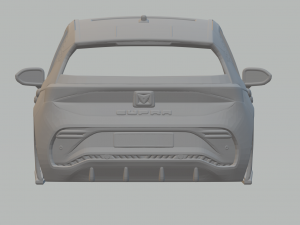 Seat cupra born Modèles 3D en vedette