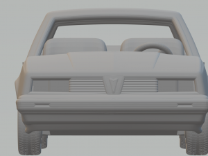 Pontiac 6000 ste 1983 3D 프린트 모델