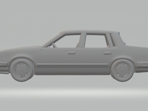 Pontiac 6000 ste 1983 3D 프린트 모델
