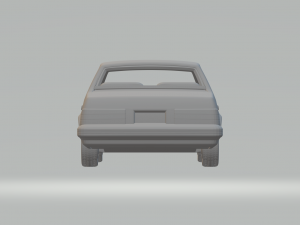 Pontiac 6000 ste 1983 3D 프린트 모델