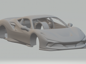 Ferrari f8 tributo 3D प्रिंट मॉडल