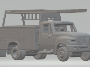 International terrastar service 3Dプリントモデル