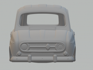Renault r4 3D 打印模型
