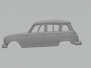Renault r4 3D 打印模型