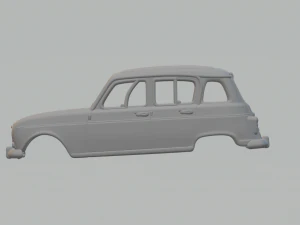 Renault r4 3D Print Model