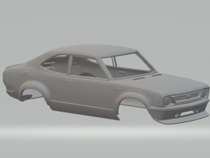 Toyota corolla race car classic 3D Print Model