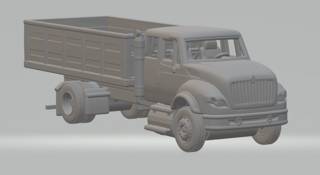 INTERNATIONAL WORKSTAR 3D 打印模型 .c4d .max .obj .3ds .fbx .stl .blend 