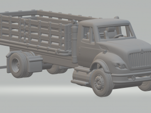 INTERNATIONAL WORKSTAR FLATBED Modelo de impresión 3D