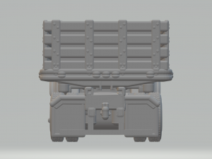 INTERNATIONAL WORKSTAR FLATBED 3Dプリントモデル