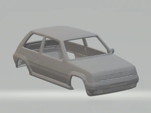 Renault 5 gt turbo 3D Print Model