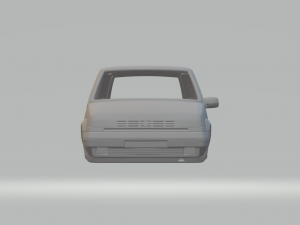 Renault 5 gt turbo 3D-printmodel