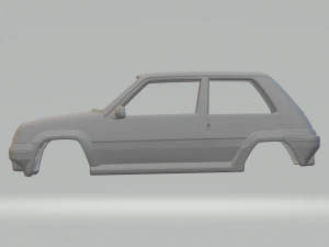 Renault 5 gt turbo 3D Print Model