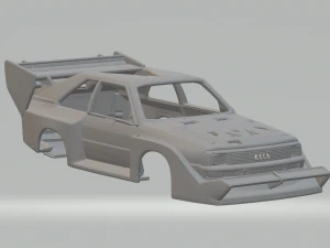 Ралі Audi quattro Pikes Peak 3D Принт Модель