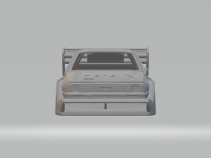 Audi quattro rally Pikes Peak 3D-printmodel