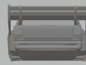 Audi quattro rally Pikes Peak 3D-printmodel