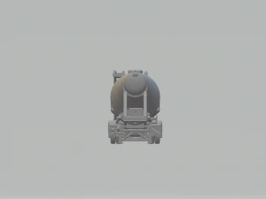 CEMENT SEMI TRAILER brazil 3D Print Model