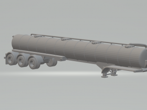 Trailer water tank Model do druku 3D