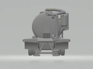 Trailer water tank 3D Print Model