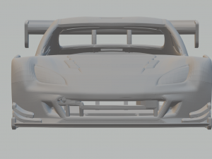 SUBARU BRZ super gt 3Dプリントモデル