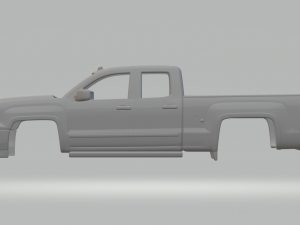 GMC SIERRa denali 3D 프린트 모델