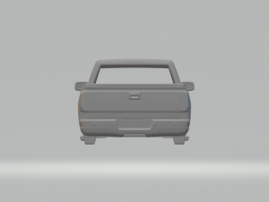 GMC SIERRa denali 3D 프린트 모델