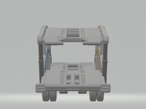 Sc transport trailer Modèles 3D en vedette