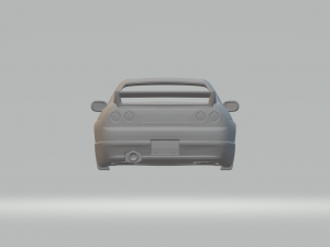 Skyline r33 nismo s tune 95 3Dプリントモデル