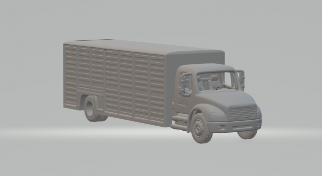 Freightliner class m2 beverage Modelo de impresión 3D .c4d .max .obj .3ds .fbx .stl .blend 