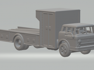 C800 transport race car Model Cetak 3D