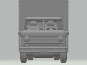 C800 transport race car 3D-Druckmodell