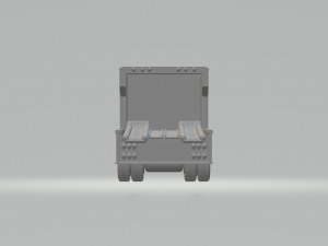 C800 transport race car 3D-Druckmodell