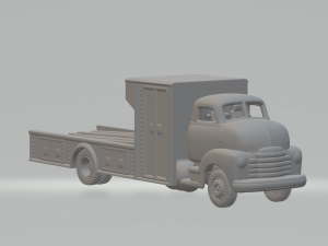 Gmc coe transport car 3D 打印模型