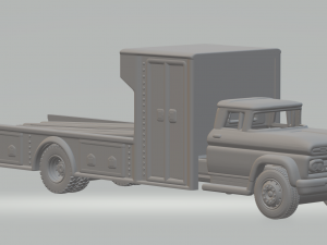 Chevrolet c60 transport 3D-printmodel