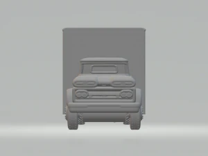 Chevrolet c60 transport 3D Print Model